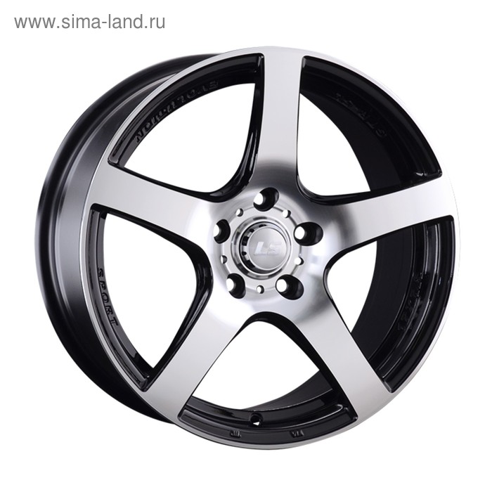 фото Диск литой ls 364 7,5x17 5x114,3 et40 d67,1 bkf (s046004 ) ls wheels