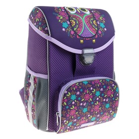 

Ранец на замке Erich Krause ErgoLine 15L, 37 х 25 х 14, Flower Owl, эргономичная спинка