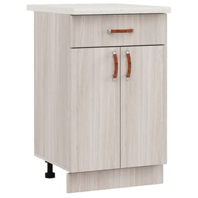 

Тумба с ящиком 500х600х850 МС Легенда 10 Ясень Шимо Светлый