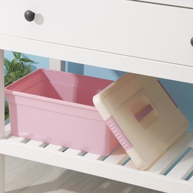 

Контейнер для хранения с крышкой Kid's Box, 10 л, 37,5×25,5×16 см, цвет МИКС