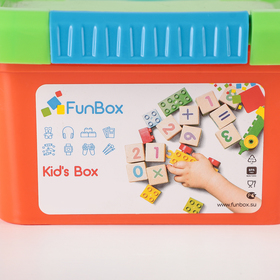 

Контейнер для хранения с крышкой Kid's Box, 2 л, 19,5×17×10 см, цвет МИКС