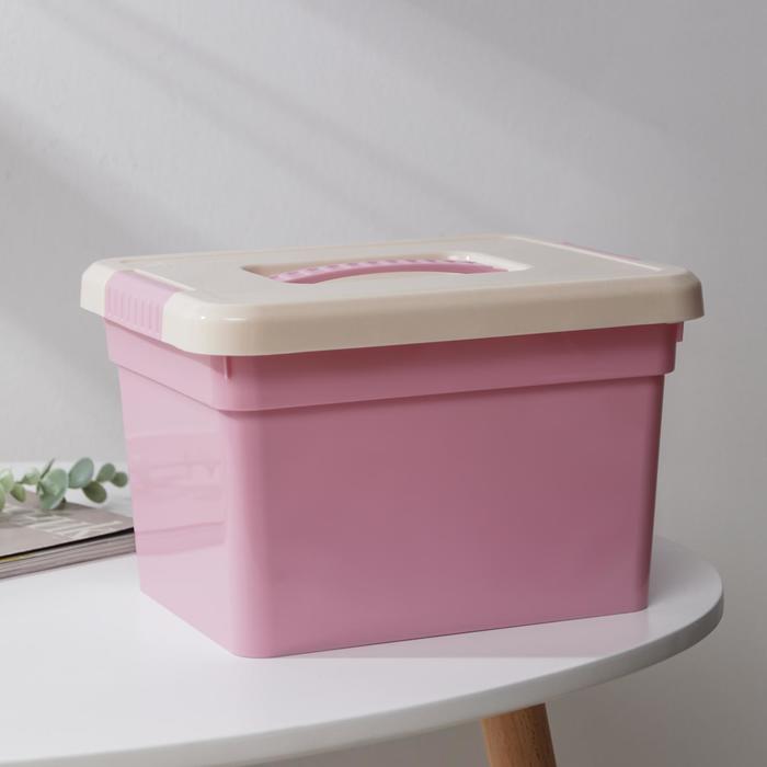 Контейнер для хранения с крышкой Kids Box, 5 л, 262016 см, цвет МИКС