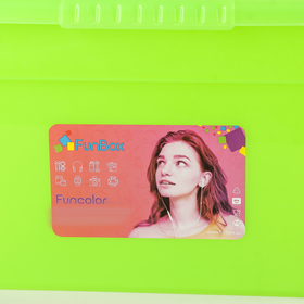 

Контейнер для хранения с крышкой Funcolor, 10 л, 36,5×24,5×15,5 см, цвет МИКС