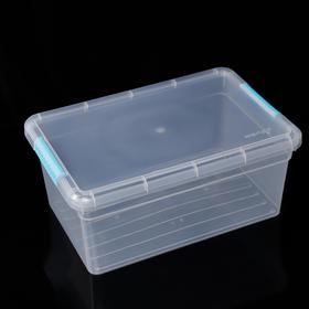 

Контейнер для хранения с крышкой Standart, 10 л, 36,5×24,5×16 см, цвет МИКС