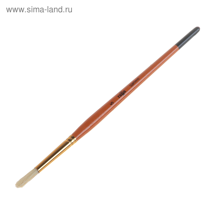

Кисть щетина, круглая №5, "Гамма"