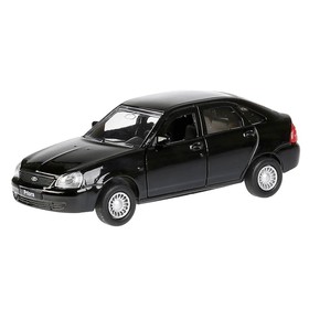 

Машина металлическая инерционная «Lada Priora хэтчбек», цвет черный, 12 см