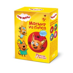 

Магнит из гипса Три кота «Карамелька»