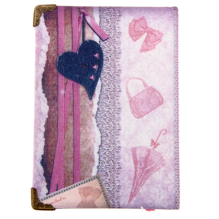 Блокнот винтажный "Легкое очарование", 70 листов, формат А6, ручная работа