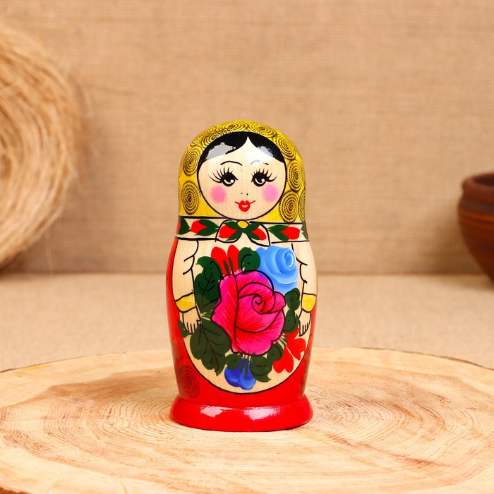 Матрёшка "Семёновская", 6 кукольная, 1 сорт