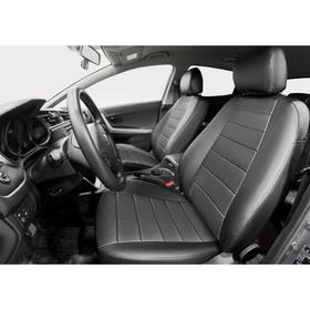 

Авточехлы RIVAL "Строчка", Kia Ceed 2012-2018, эко-кожа, SC.2803.1