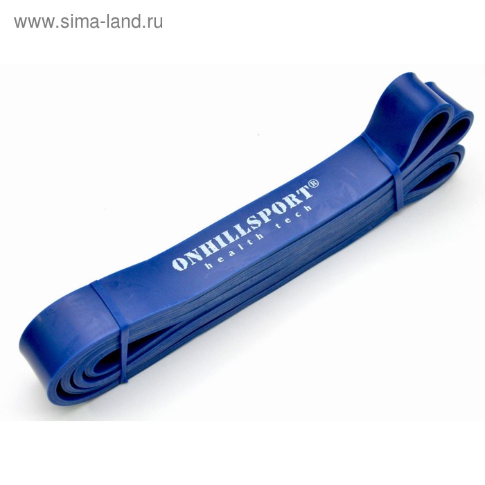 фото Латексная резиновая петля 29 мм, 14-38 кг, цвет синий onhillsport