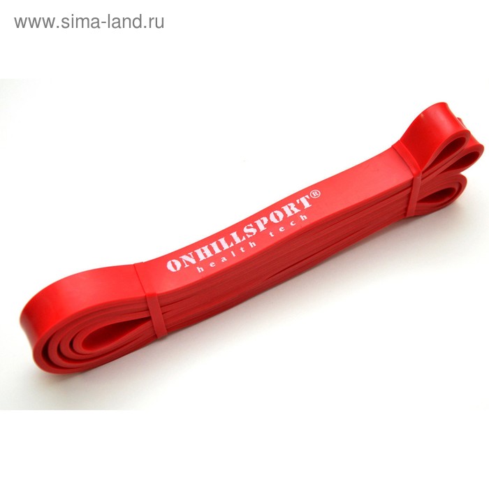 фото Латексная резиновая петля 22 мм, 6-24 кг, цвет красный onhillsport