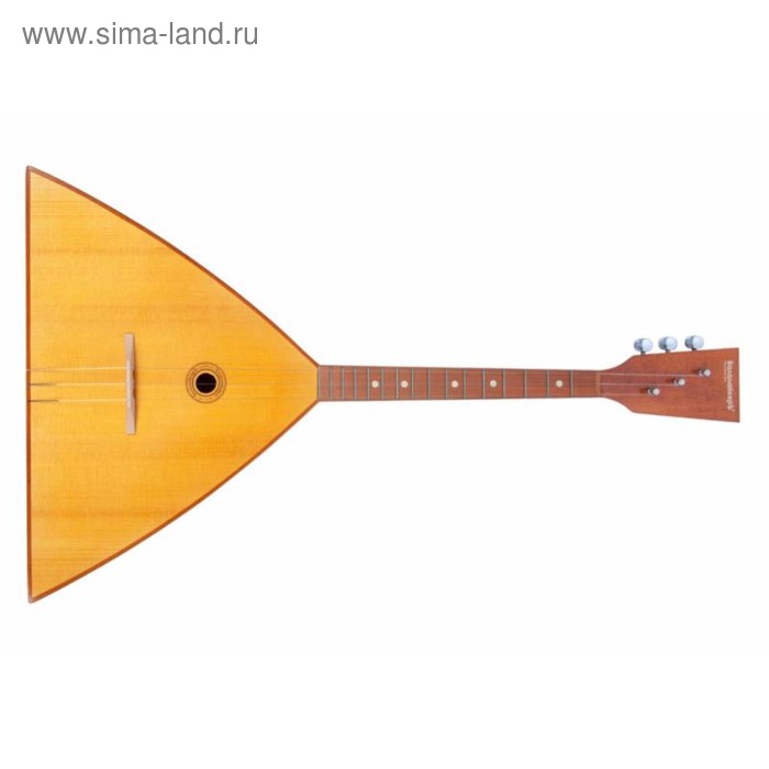 Балалайка БалалайкерЪ 3S-ST Спутник-Т  традиционная, трехструнная, улучшенная отделка