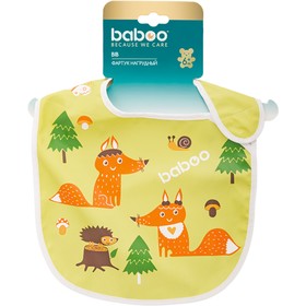 

Нагрудник детский для кормления BABOO Love Story Fox, 9 мес+