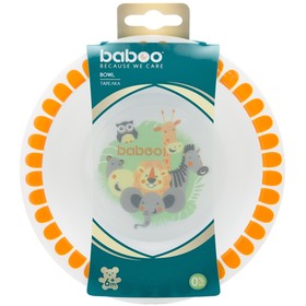 

Тарелка BABOO глубокая Safari, от 6 месяцев