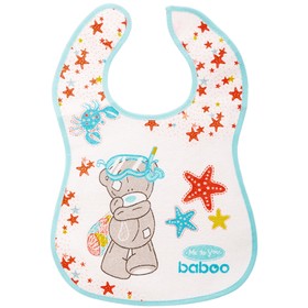 

Нагрудник детский для кормления BABOO махровый (х/б с полимерн. плёнкой) Me to You, 12 мес+