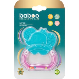 

Погремушка BABOO «Слоник», от 0 месяцев