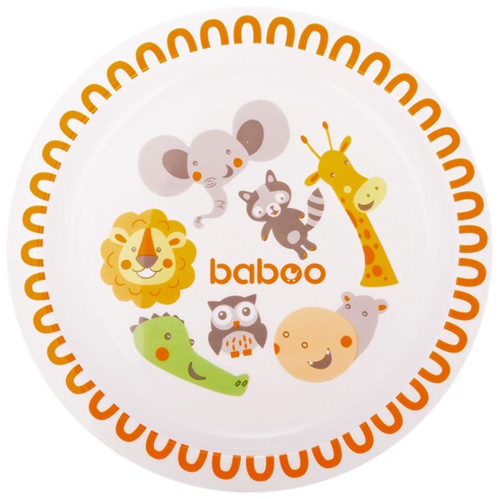 Тарелка BABOO Safari, от 6 месяцев