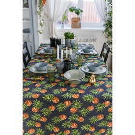 

Скатерть Этель «Ананасы» 110×150 см, репс, пл. 130 г/м², 100% хлопок