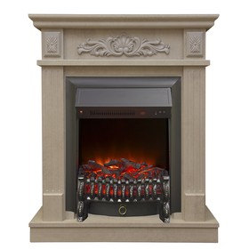 

Электрокамин Adelaida STD/EUG WT с электроочагом Fobos Lux Black, 20", 1500 Вт