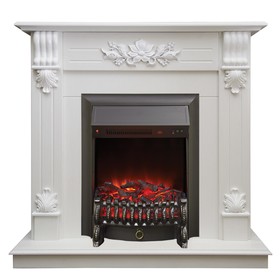 

Электрокамин Ottawa STD/EUG WT с электроочагом Fobos Lux Black, 20", 1500 Вт
