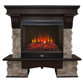 

Электрокамин Rockland с электроочагом Evrika, 25.5", 2000 Вт, LED лампы