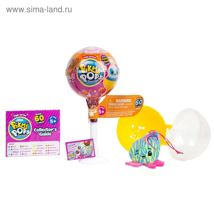 фото Игровой набор pikmi pops «стиль», с одним героем