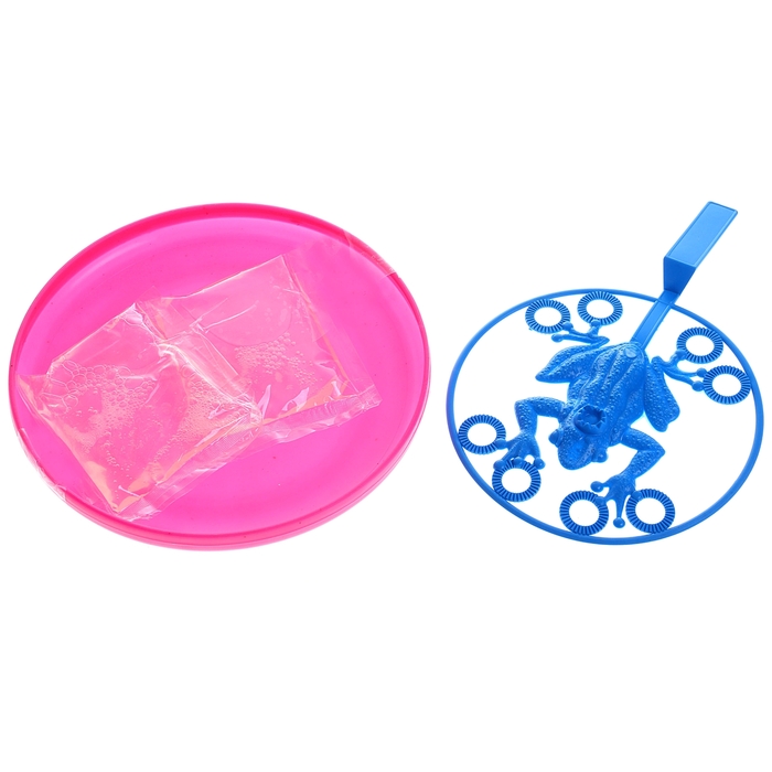 Мыльные пузыри "Лягушка", 200 мл., цвета МИКС