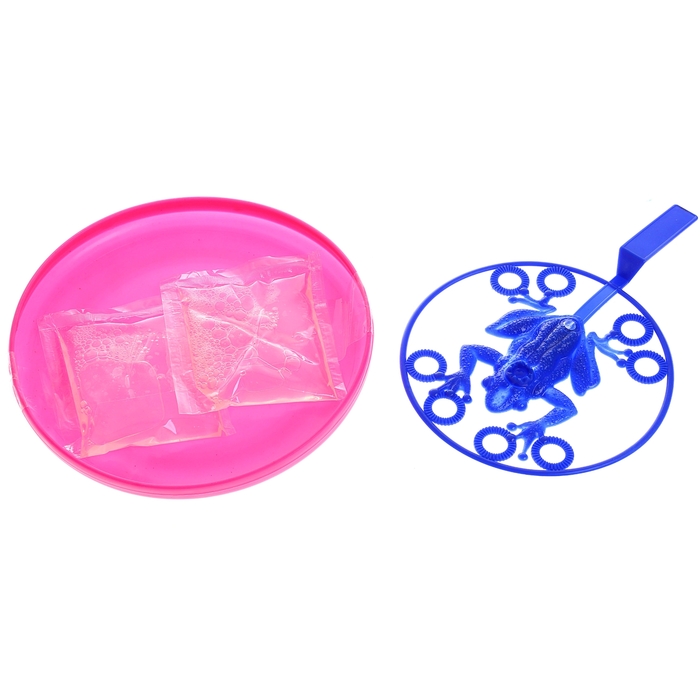 Мыльные пузыри "Лягушка", 200 мл., цвета МИКС