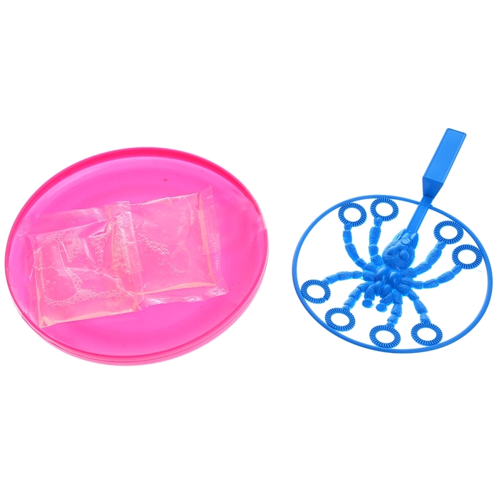 Мыльные пузыри "Паук", 200 мл., цвета МИКС