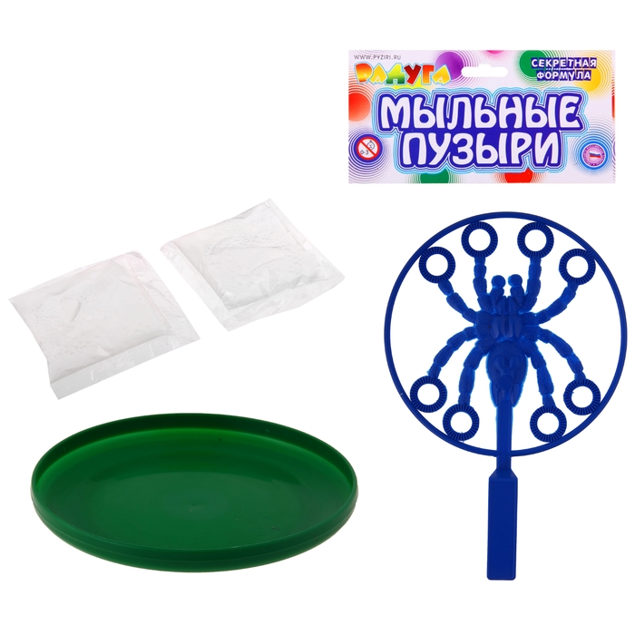 Мыльные пузыри "Паук", 200 мл., цвета МИКС