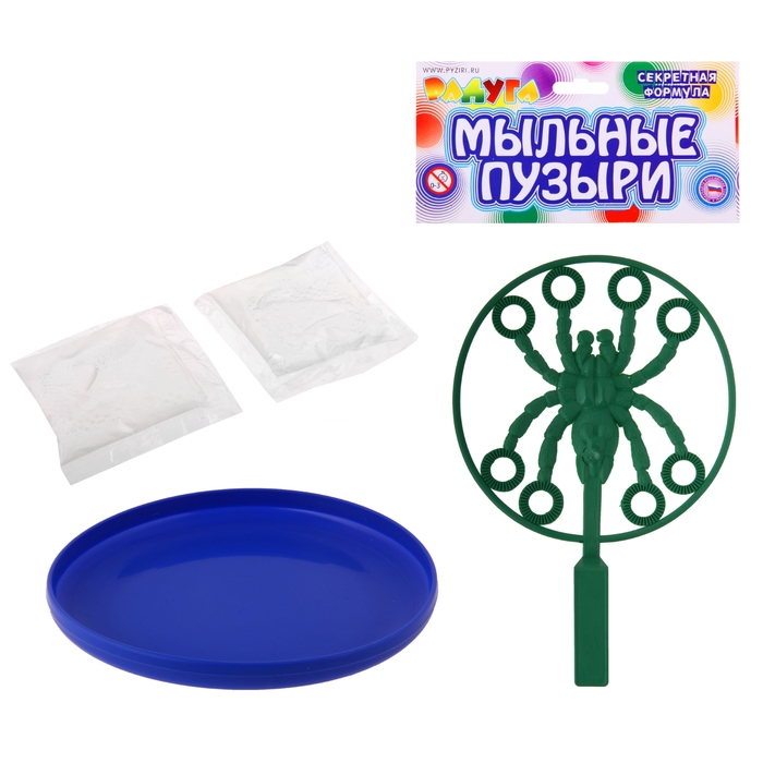Мыльные пузыри "Паук", 200 мл., цвета МИКС