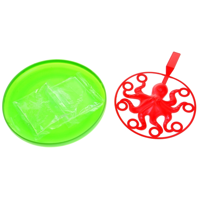 Мыльные пузыри "Осьминог", 200 мл., цвета МИКС