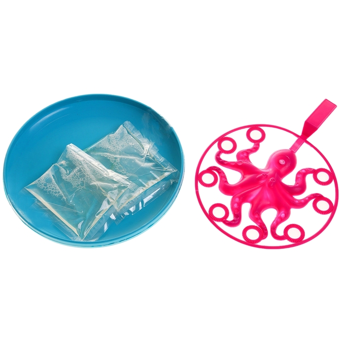 Мыльные пузыри "Осьминог", 200 мл., цвета МИКС