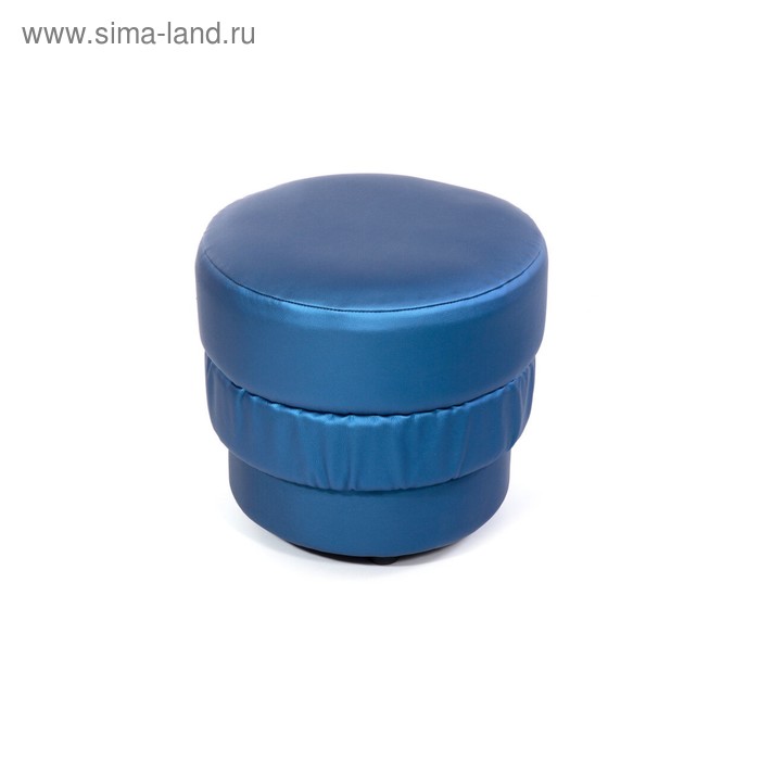 

Пуф Бочонок 114, 430х430х410, Синий