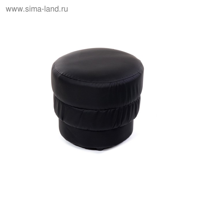 

Пуф Бочонок 118, 430х430х410, Черный