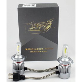 

Лампа светодиодная, KS-auto, H4 H/L 36W 3800LM Original High Power, радиатор + вентилятор, набор 2 ш