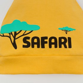 

Чепчик (шапочка) «Крошка Я: Safari», жёлтый, р. 46