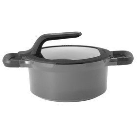 

Кастрюля с крышкой Gem grey, 20 см, 2.8 л
