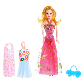 Кукла модель «Красотка», с нарядами и аксессуарами, цвета МИКС