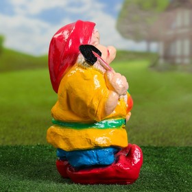 

Садовая фигура "Гном с яблоками" 36х21см
