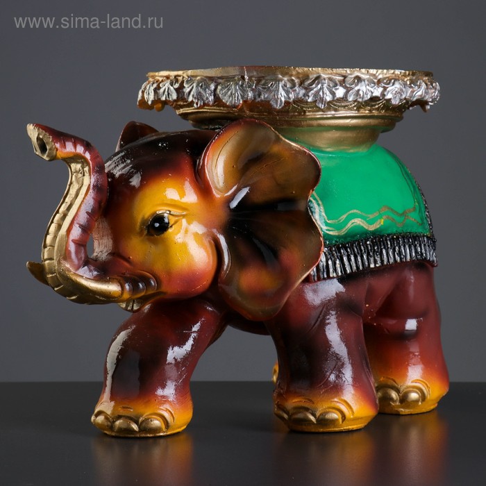 фото Фигура - подставка "слон индийский" 32х45см хорошие сувениры