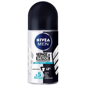 

Антиперспирант Nivea for Men Fresh «Невидимая защита для черного и белого», ролик, 50 мл