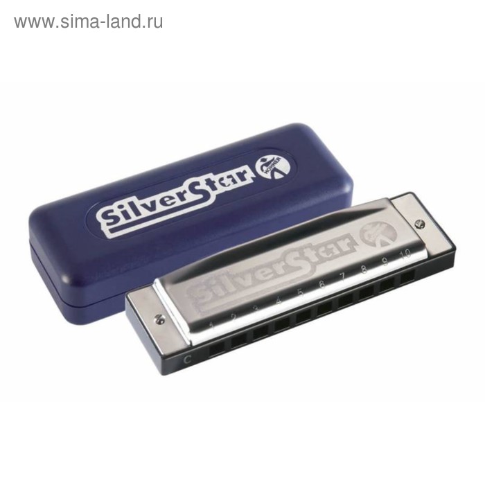 

Губная гармошка HOHNER Silver Star 504/20 A (M5041067) Richter Diatonic