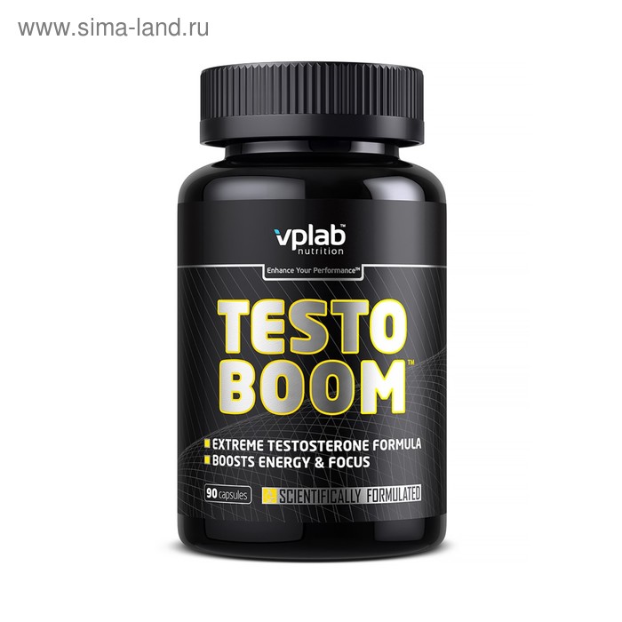 фото Средство для повышения тестостерона vplab testoboom / 90 caps