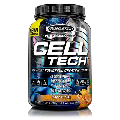 Креатин МТ Cell Tech Performance Series / 1,36 кг (3лб) / апельсин