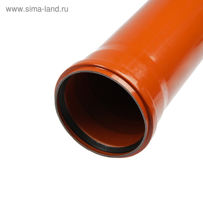 

Труба канализационная FLEXTRON, наружная, d=160 мм, 2000 мм