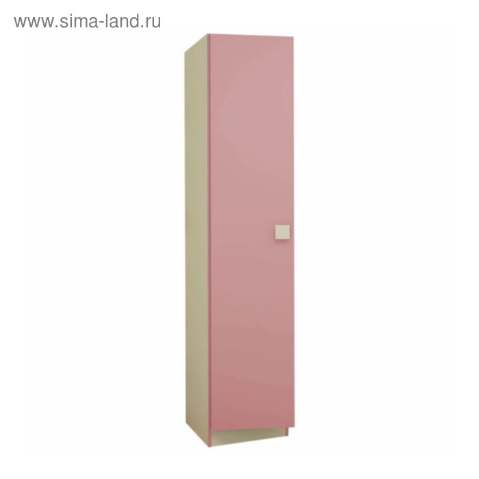 Шкаф 400 «Радуга», цвет фламинго, 400 х 2000 х 546 мм
