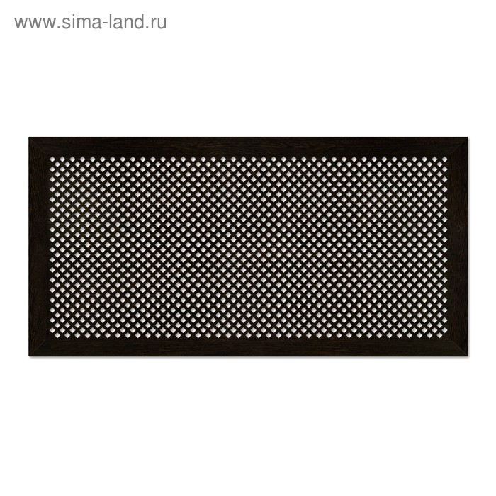 Экран для радиатора, Глория, венге, 120х60 см