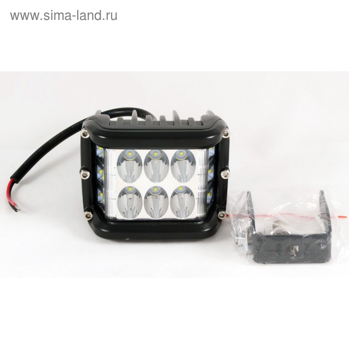 

Фара светодиодная OFF ROAD, KS-S1236W S, 95x75x75мм 12 диодов, 36W, направленный свет,